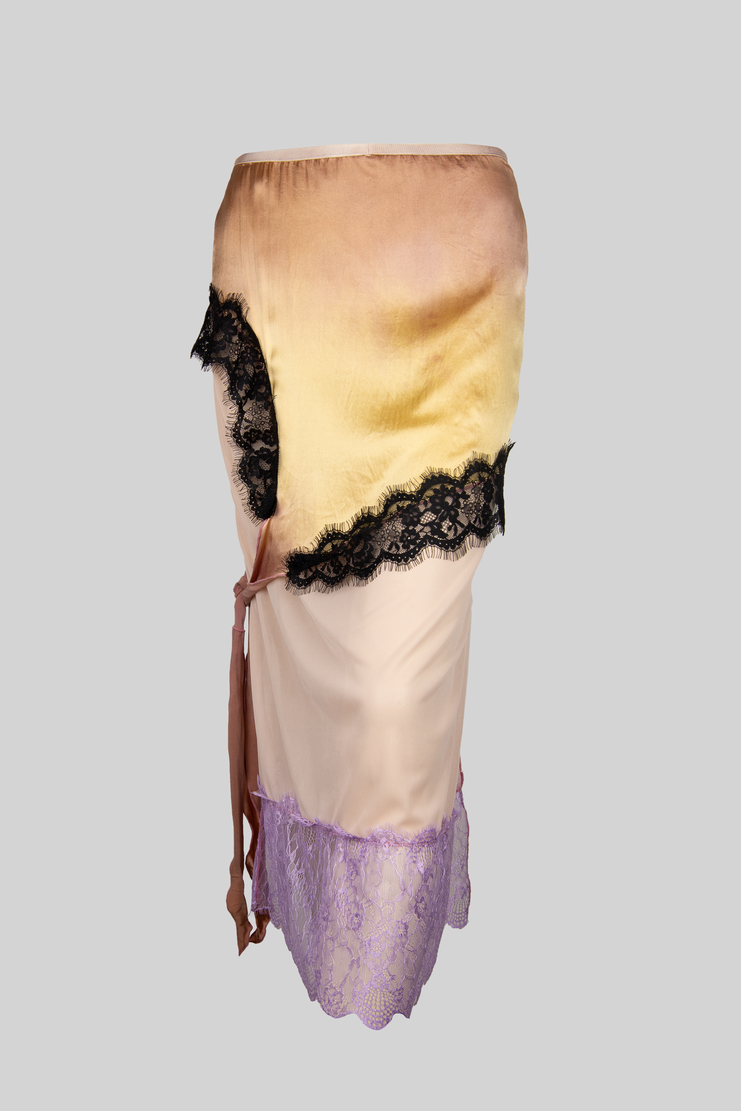 Blush Layered Lace Skirt