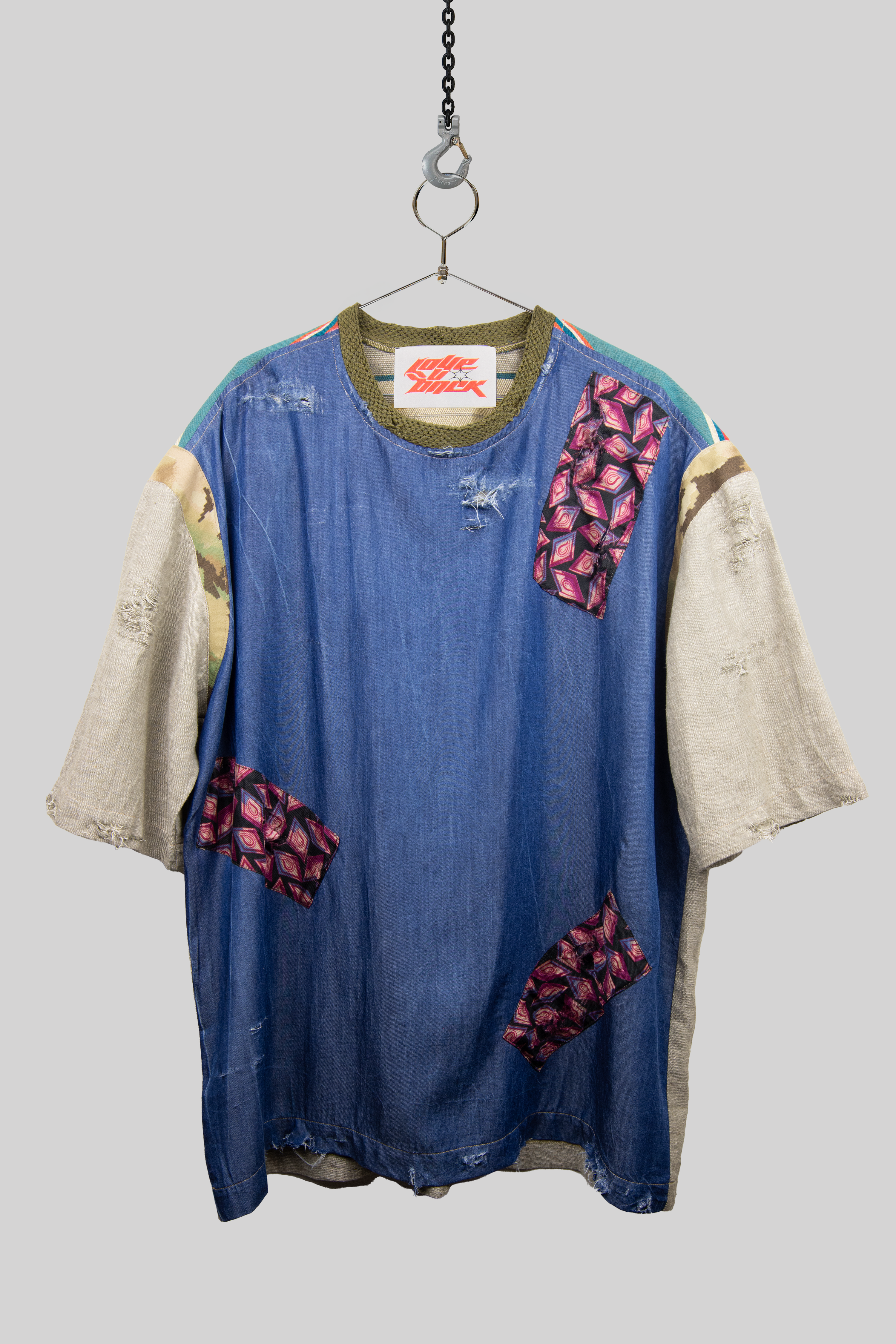 Multicolor Patch Top